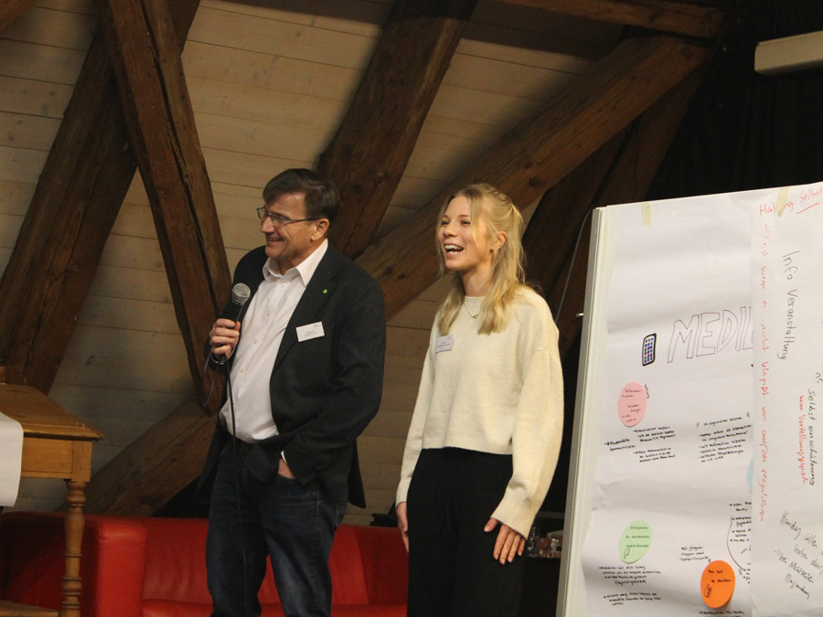 Michael Eibl und Clara Jackl