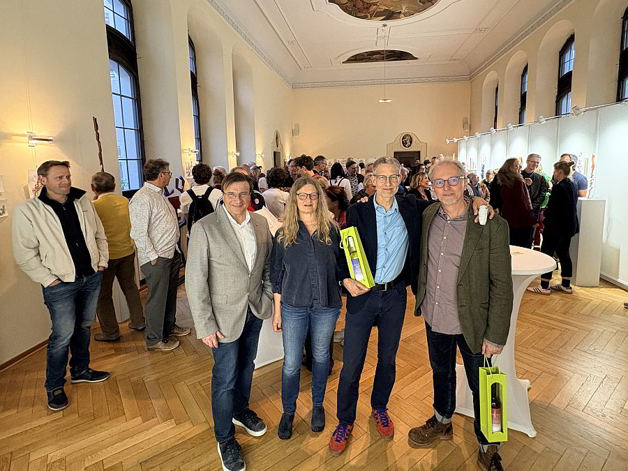 Bild von der Galerie St. Klara während der Vernissage