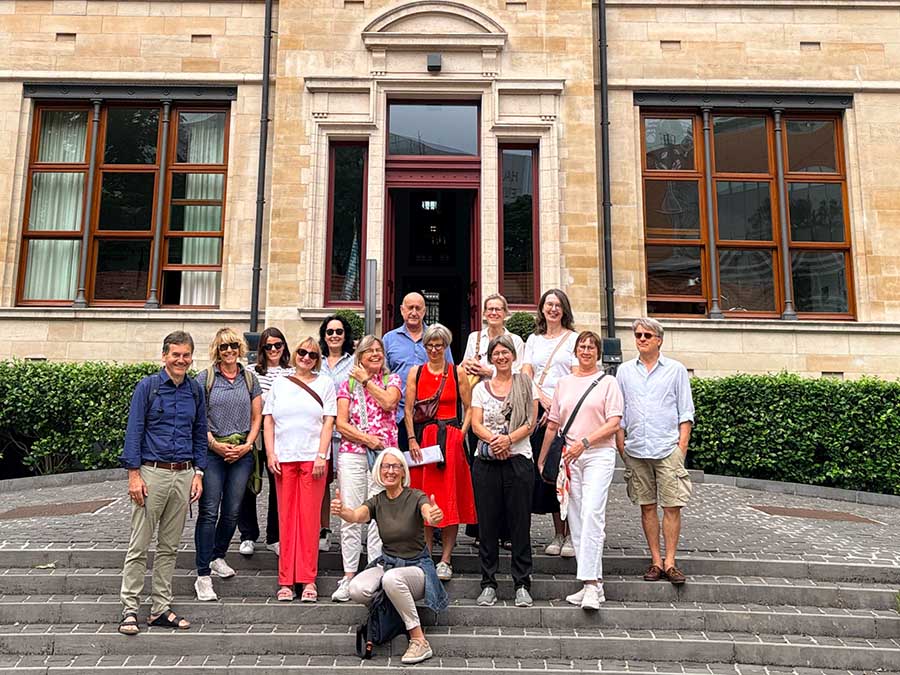 VKJF-Delegation in der Bayerischen Vertretung in Brüssel