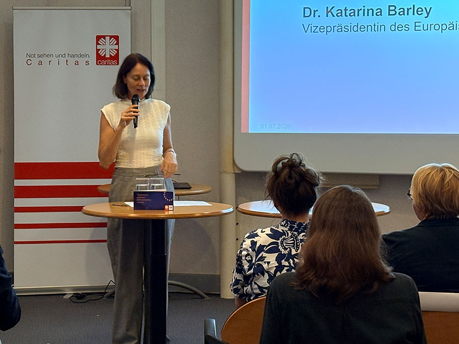 Vizepräsidentin des Europäischen Parlaments Katarina Barley